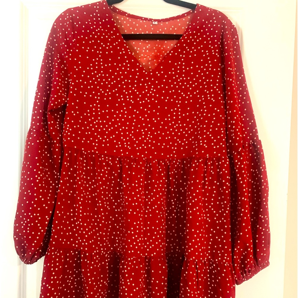 Beautiful baby doll dress size large